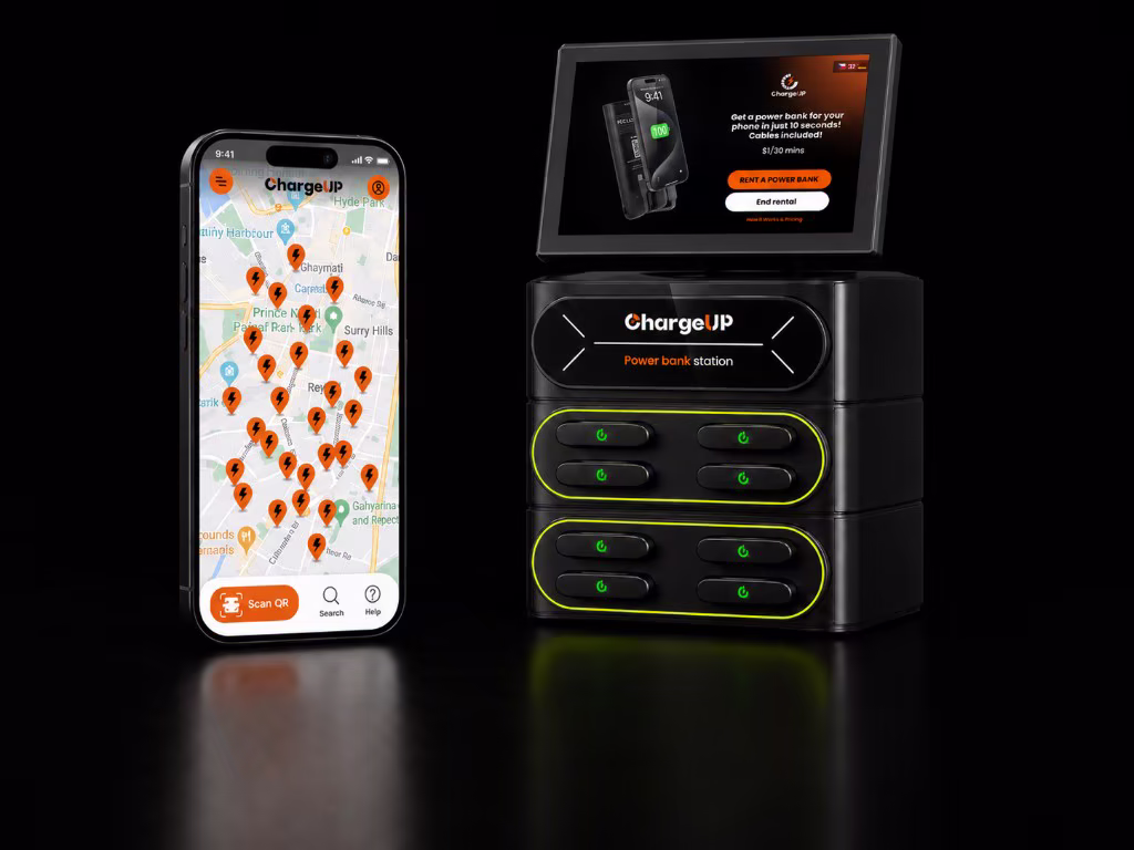 ChargeUP app station finder